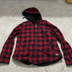 LL Bean Sherpa Lined hoodie